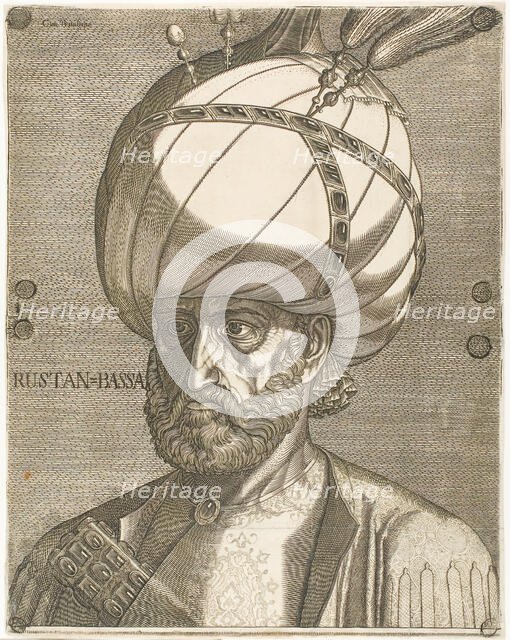 Ismael, The Persian Ambassador of Techmas, King of Persia, 1564/74. Creator: Melchior Lorichs.