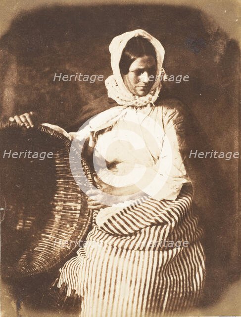 Newhaven Fishwife, 1843-47. Creators: David Octavius Hill, Robert Adamson, Hill & Adamson.