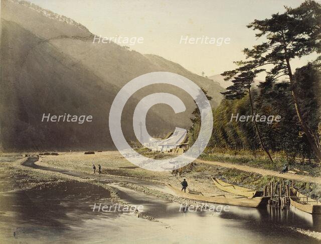 Arashiyama 3 Tea House, 1865. Creator: Unknown.