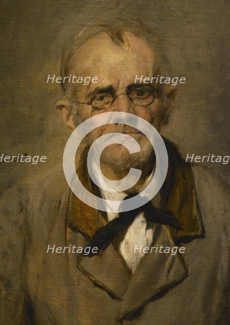 The old-fashioned Cobbler, c1870-1875.  Creator: Francisco Domingo Marques.