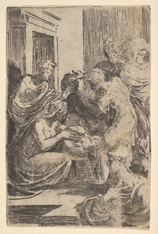 The Nativity, early 16th century. Creator: Parmigianino.