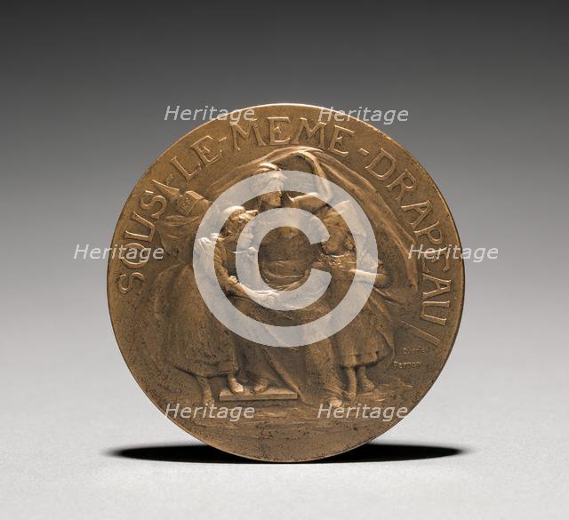 Medallion (obverse). Creator: Charles-Theodore Perron (French, 1862-1934).