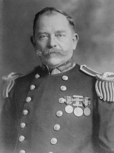 Admiral Aaron Ward, 1914. Creator: Bain News Service.