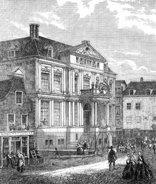 The Rotterdam Museum, lately destroyed by fire, 1864. Creator: Unknown.