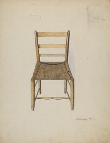 Chair, 1935/1942. Creator: Willoughby Ions.