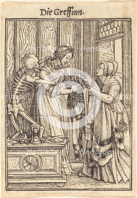 Die Greffinn. Creator: Hans Holbein the Younger.