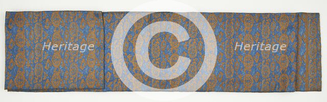 Brocade, silk. An obi, Edo period, 1615-1868. Creator: Unknown.