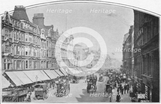 Oxford Street, London, c1900 (1901). Artist: Unknown.