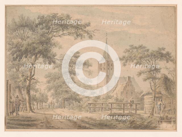 View of Nederlangbroek, 1787. Creator: Unknown.