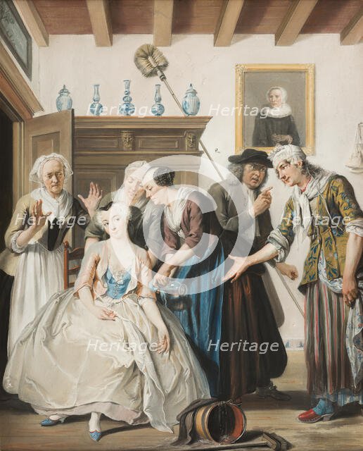 The Discovery of Jan Claasz, c1720-1750. Creator: Cornelis Troost.