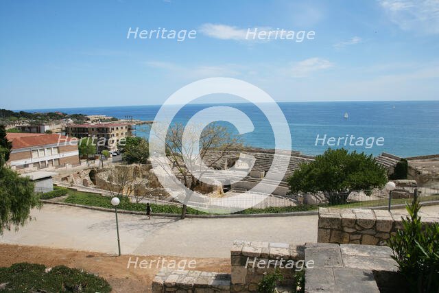 Roman Amphitheatre, Tarragona, Catalonia, Spain, 2008. Creator: LTL.