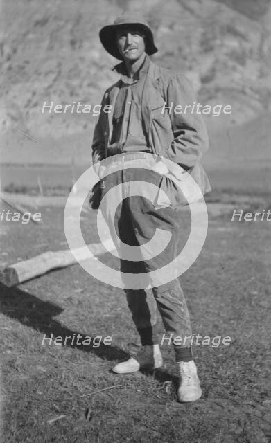 Movie set for a western, between 1896 and 1942. Creator: Arnold Genthe.
