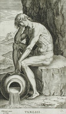 Tamesis, 1586. Creator: Philip Galle.