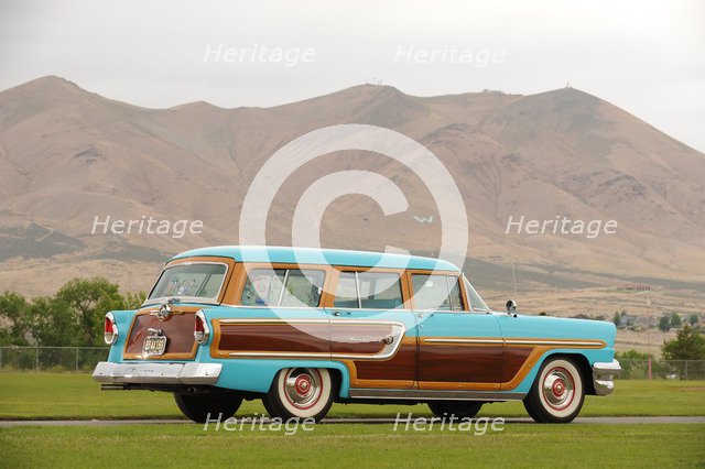 Mercury Monterey station wagon 1955. Artist: Simon Clay.