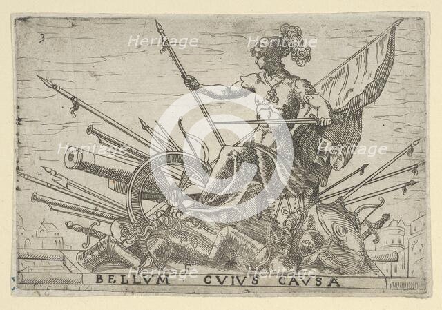 Bellum Cuius Causa (The Cause of War), 16th century., 16th century. Creator: Anon.