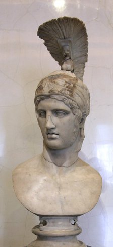 Head of Ares, God of War, early 2nd century. Artist: Unknown