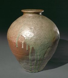 Storage Jar: Tamba Ware, 1400s. Creator: Unknown.
