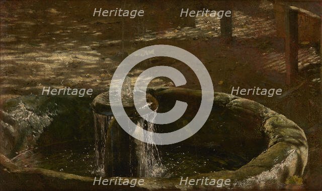 Fountain, between 1876-1880. Creator: Aleksander Gierymski.