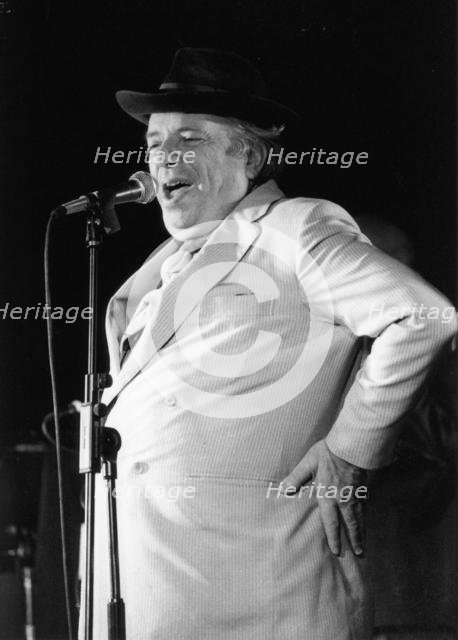 George Melly, Soho Jazz Festival, London, 1993. Creator: Brian Foskett.