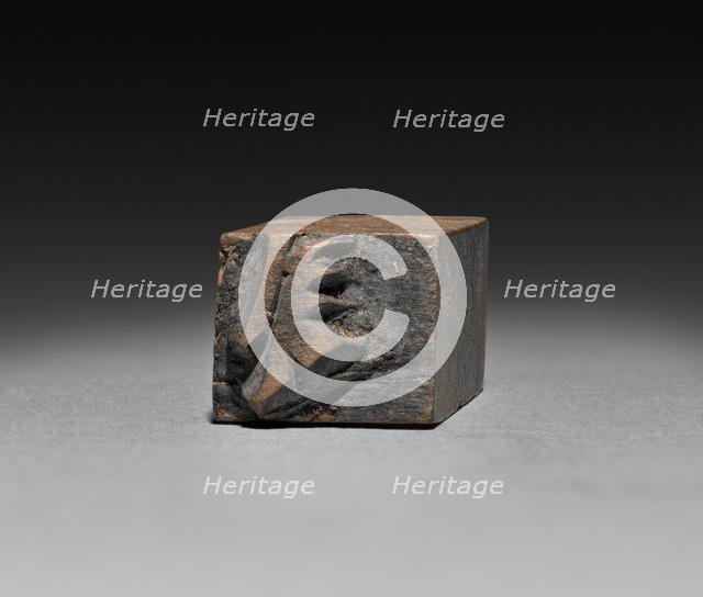 Wooden Moveable Type, probably 1800s. Creator: Unknown.