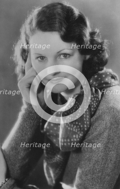 Elizabeth Allan (1908-1990), English actress, 20th century.Artist: Stanborough