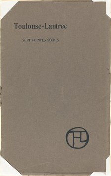 Sept pointes seches, published 1911. Creator: Henri de Toulouse-Lautrec.