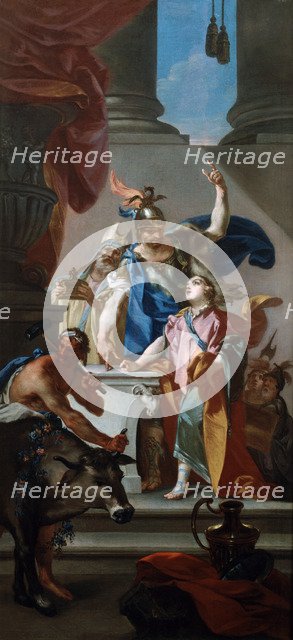 'Scene from the life of Hannibal', 18th century.  Artist: Claudio Francesco Beaumont