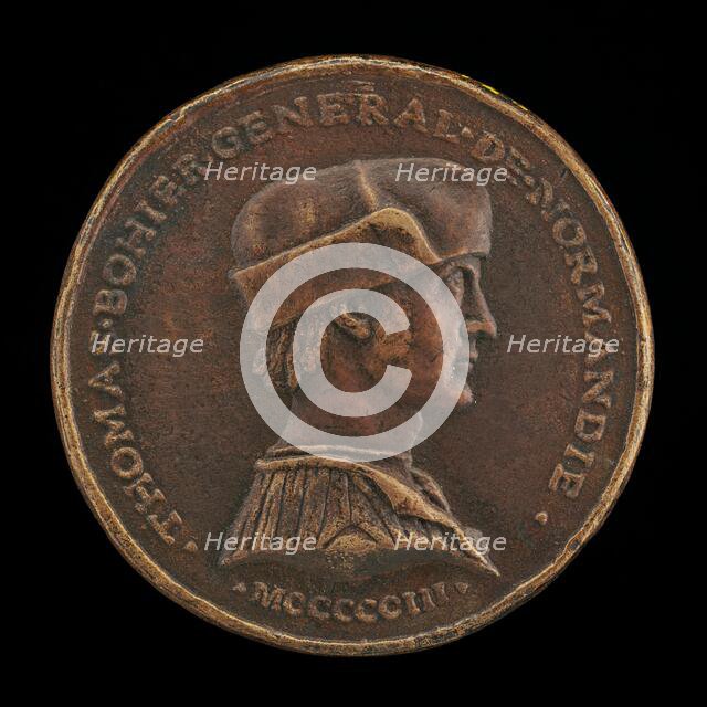 Thomas Bohier, died 1524, Général de Finances of Normandy 1496 [obverse], 1503. Creator: Unknown.