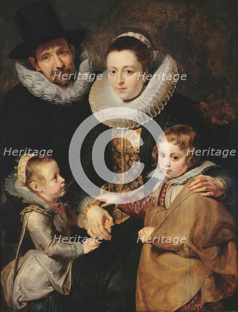 The Family of Jan Brueghel the Elder, 1613-1614. Creator: Rubens, Pieter Paul (1577-1640).