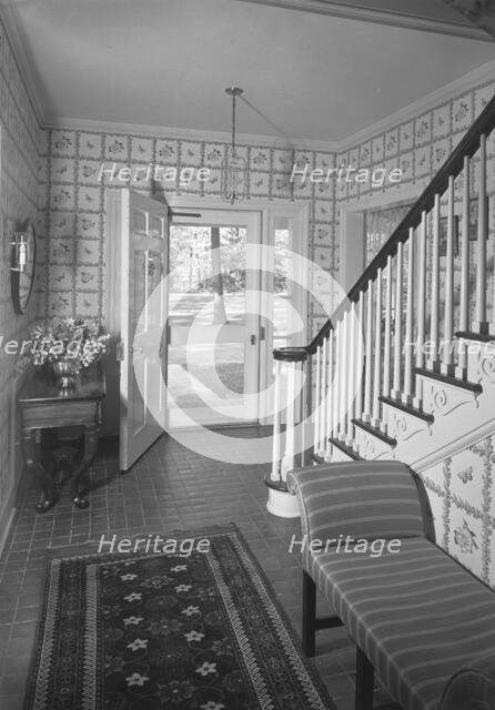 Guido R. Rahr, residence in Manitowoc, Wisconsin, 1945. Creator: Gottscho-Schleisner, Inc.