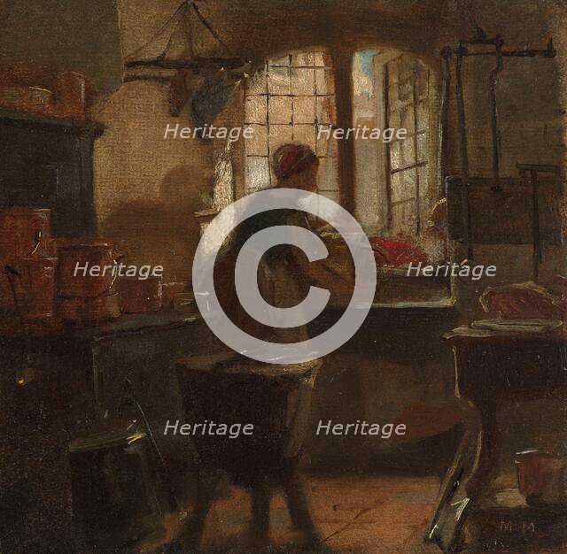 Kitchen, 1859. Creator: Matthijs Maris.