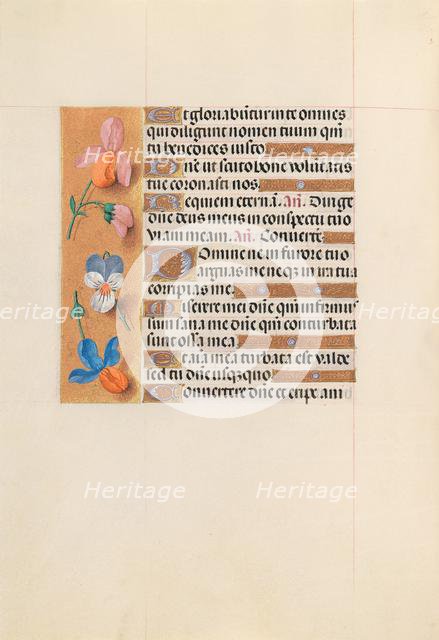 Hours of Queen Isabella the Catholic, Queen of Spain: Fol. 228v, c. 1500. Creator: Master of the First Prayerbook of Maximillian (Flemish, c. 1444-1519); Associates, and.