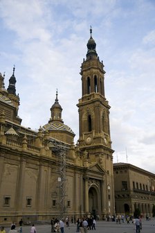 Basilica of Our Lady of the Pillar, Zaragoza, Spain, 2007. Artist: Samuel Magal