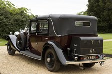 1933 Rolls Royce Phantom II Sedanca de Ville by Barker. Creator: Unknown.
