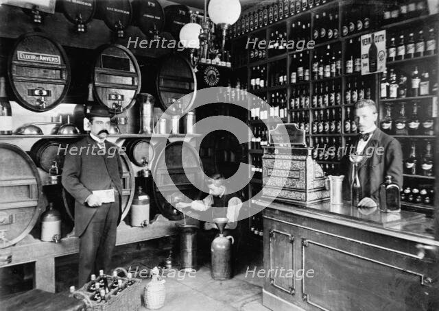 Stephan Liesting liquor, Germany, between 1895 and 1910. Creator: Unknown.