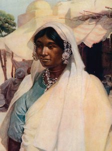'An Indian Woman', 1913. Artist: Norman H Hardy.