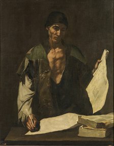 Archimedes. Artist: Ribera, José, de (1591-1652)