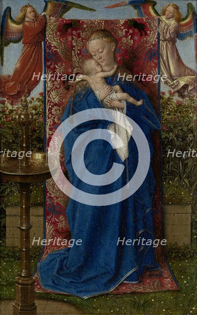 Madonna at the Fountain, 1439. Creator: Jan van Eyck.