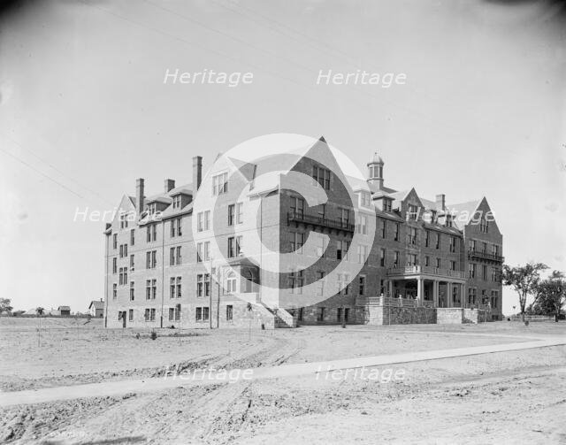 Alma College, Wright Hall, Alma, Mich., between 1895 and 1910. Creator: Unknown.