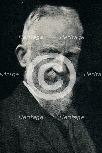 'George Bernard Shaw', c1925. Artist: Unknown.