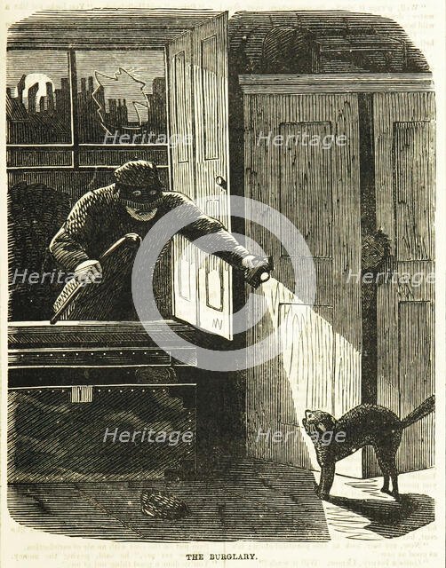 The Burglary, 1866.  Creator: Unknown.