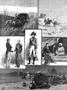 The career of Sir Moses Montefiore, 1883. Creator: Unknown.