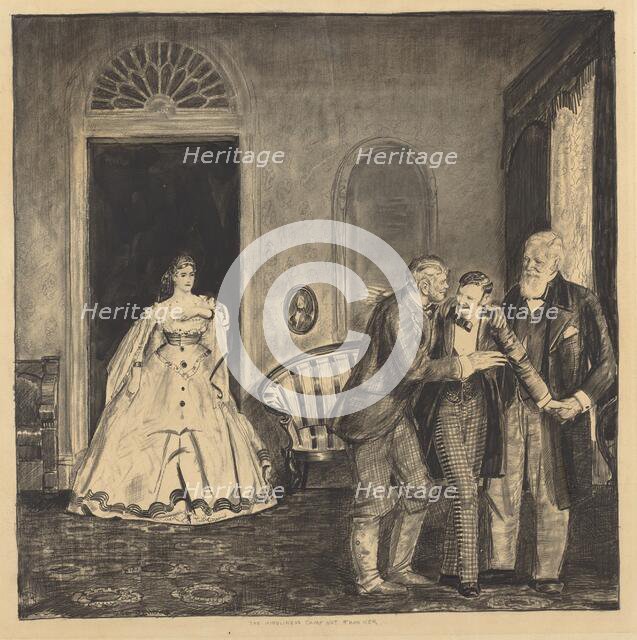 The Kindliness Came Not from Her, 1922. Creator: George Wesley Bellows.