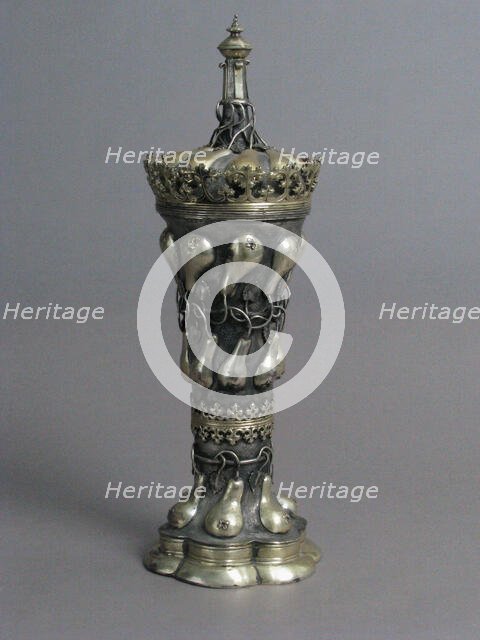 Beaker and Cover, German, 19th century (16th century style). Creator: Friedrich Hillebrand.