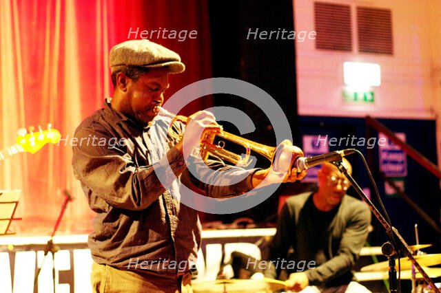 Byron Wallen, Byron Wallen 4 Corners, Battle Jazz Festival, Battle, East Sussex, July 2023. Creator: Brian O'Connor.