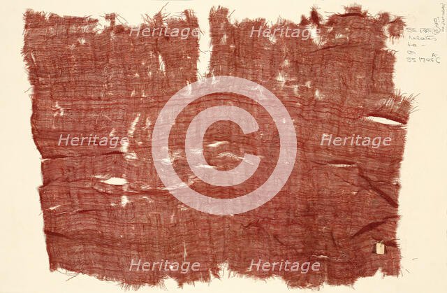 Fragment, Peru, 200 B.C.-A.D. 600. Creator: Unknown.