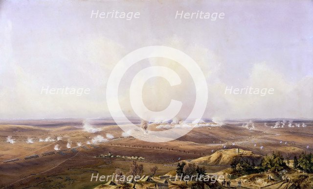 The Battle of Austerlitz on December 2, 1805. Artist: Fort, Jean-Antoine-Siméon (1793-1861)