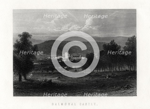 'Balmoral Castle', Scotland, 1883. Artist: Unknown