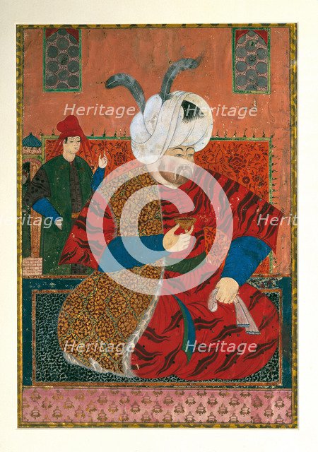 Portrait of Selim II (1524-1574), Sultan of the Ottoman Empire, Between 1570 and 1590. Artist: Anonymous  