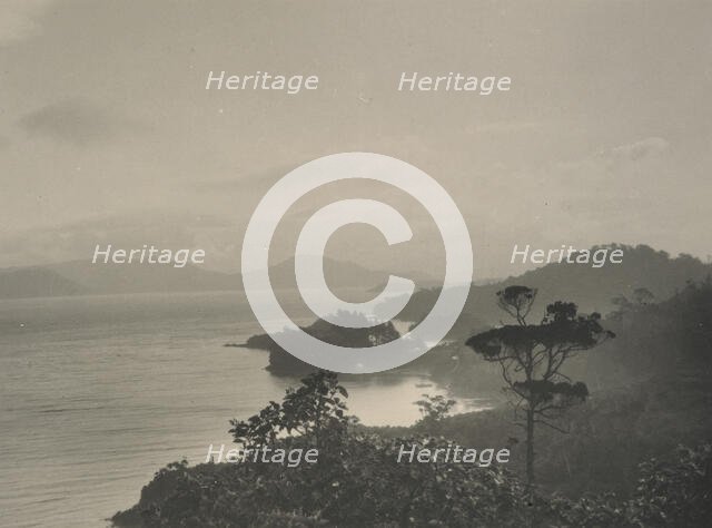 Evening' - looking up Paterson's Inlet, Stewart Island, c1924. Creator: Eunice Harriett Garlick.